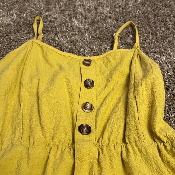 Medium Yellow Mustard Color dress - Picture 5 of 6
